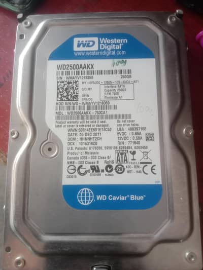 250GB WD PC Hard