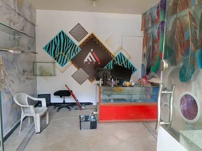 Prime location Shop, SHOP FOR RENT, GROUND PORTION SHOP Main Double Road in Soan Garden