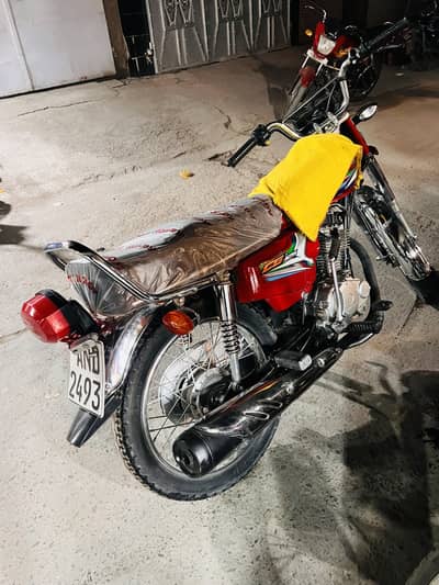 honda cg 125 22/23 lush condition