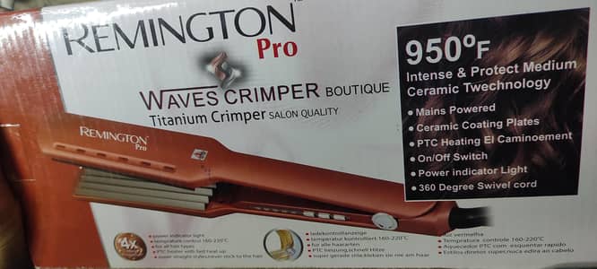 REMINGTON Pro TM Waves Crimper – Salon Quality