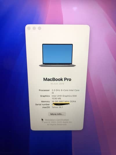 MacBook Pro 2019. I9/1tb Ramzan Offer Macbook for Sale