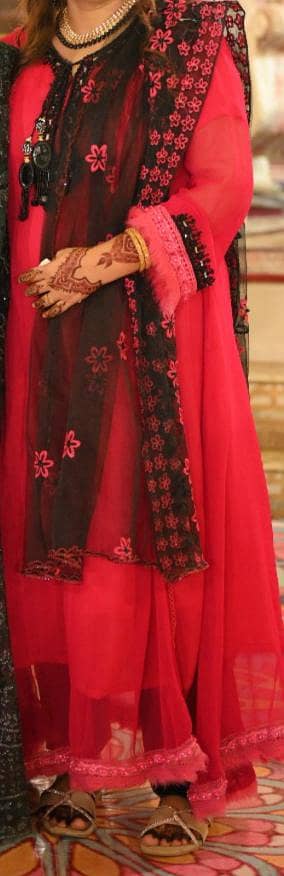 Beautiful pink frock