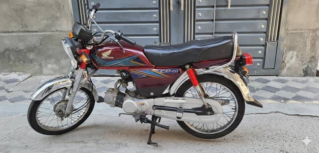 honda 70 2018 no documents