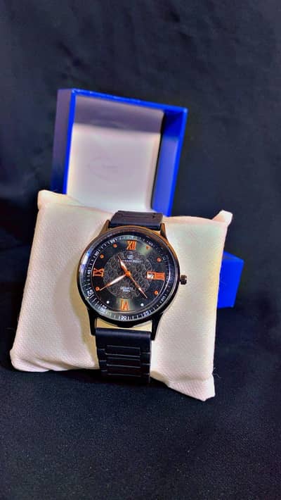 Men's Watch Rubber Patta With Magnet Lock