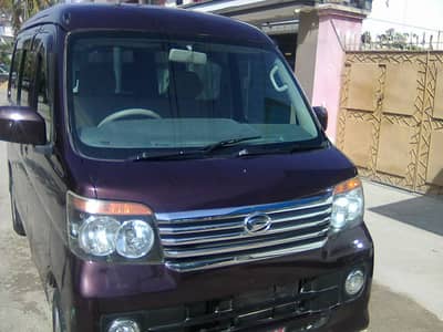 DAIHATSU ATRAI 2013/2018 AUTOMATIC MAROON METALLIC VERY GOOD CONDITION