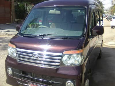 DAIHATSU ATRAI 2013/2018 AUTOMATIC MAROON METALLIC VERY GOOD CONDITION