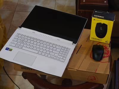 MSI Sword 15 i7-11th with rtx 3050ti gaming laptop with box