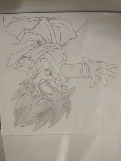 drawing  of Goku