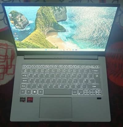 ACER Swift 3 Ryzen 5 4500U=Core i7 11th Gen 2GB Graphic Card 4K Disply