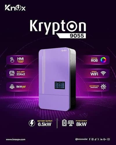 knox 6.5kw hybrid solar inverter