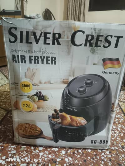 Silver Crest Air Fryer SC-880 12 L 4800 W