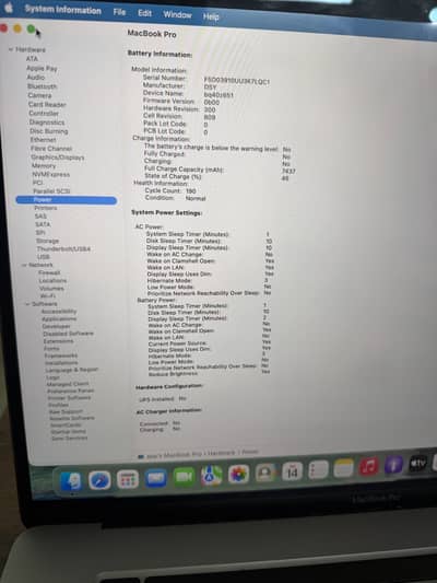 Macbook Pro i9 1TB 2019