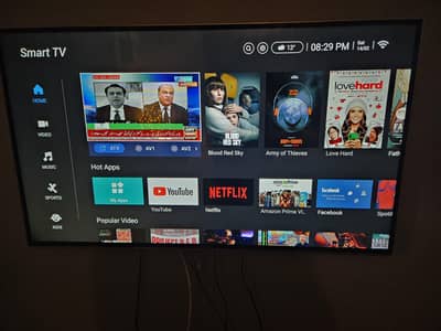 Glance Smart Android LED Tv  43"