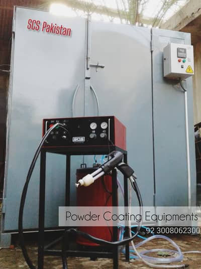 "Powder Coating Equipments For Gym Equipments"
