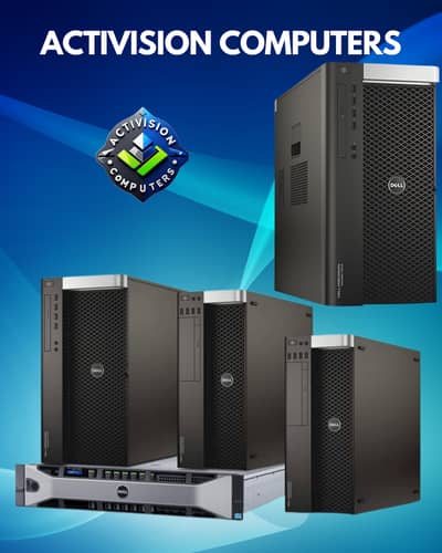 Dell 7910 Workstation for Gaming, Rendering, Editing, AI & Developers