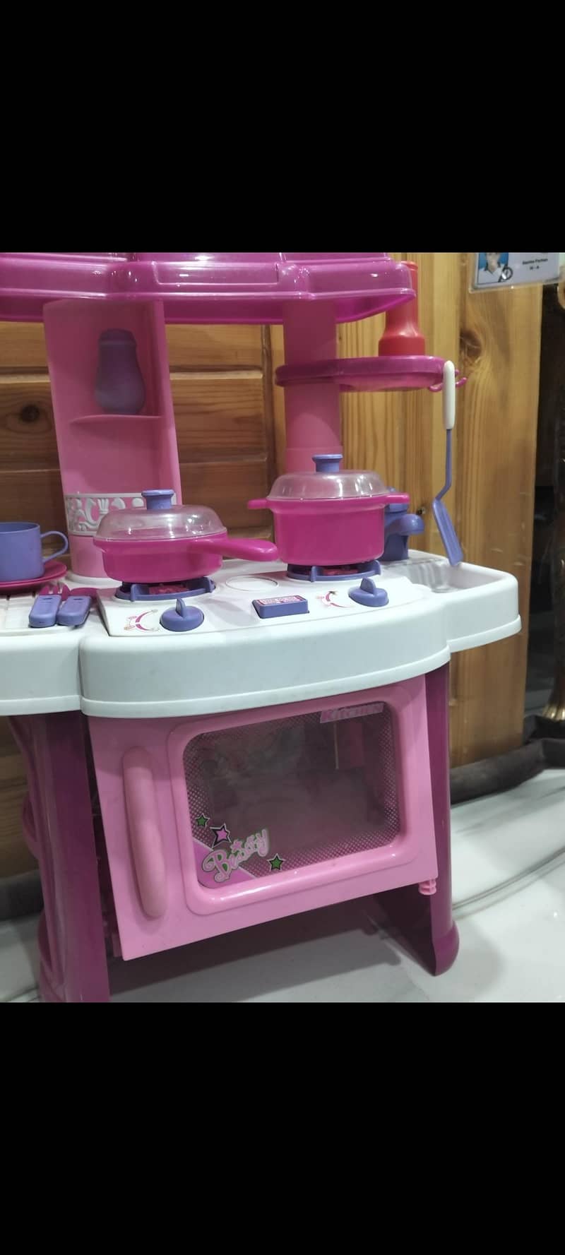 kitchen set pink color 0