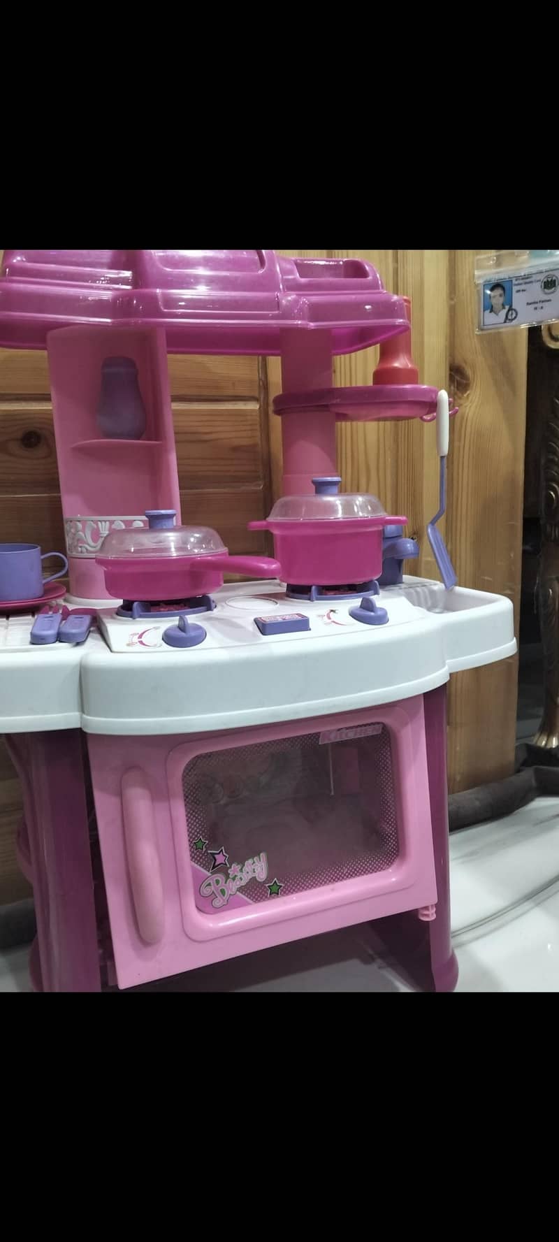 kitchen set pink color 1