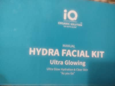 IQ organic hydra facial kit
