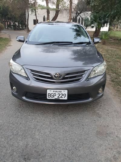 Toyota corlla gli 2010 model 11 k num