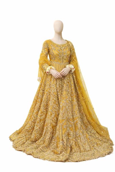 Mehndi formal dress