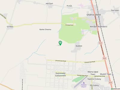 2 Kanal Plot For Sale In M Block - DHA Gujranwala