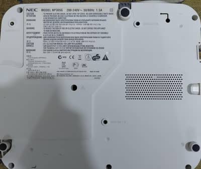 NEC projector for sale