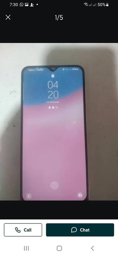 A30s mobile with daba