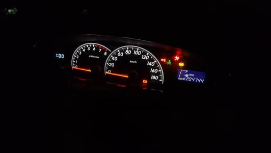 Vitz RPM White meter.