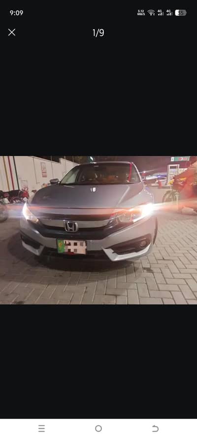 honda civic automatic lush condition no any work totally geniune paint