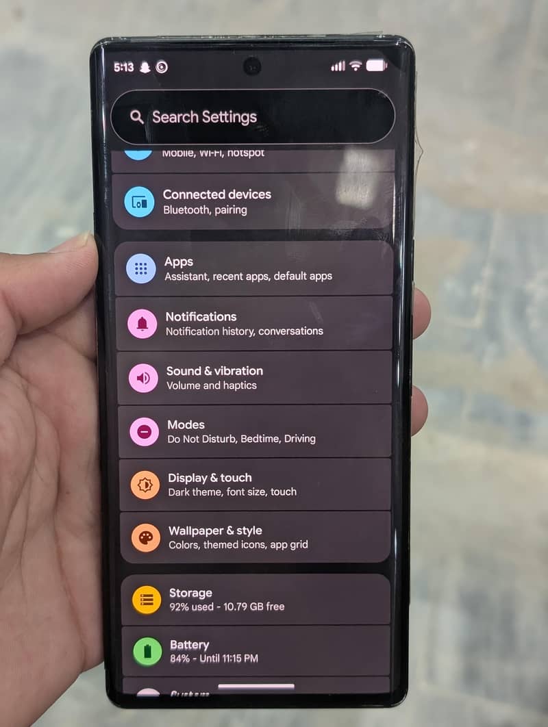 Google pixel 6 pro 0