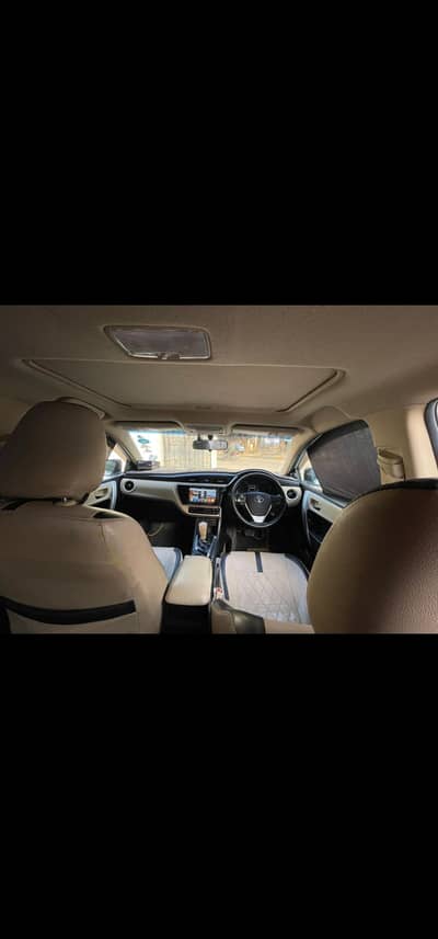 Toyota Corolla Altis Grande Model 2018 Registered 2018 White Colour