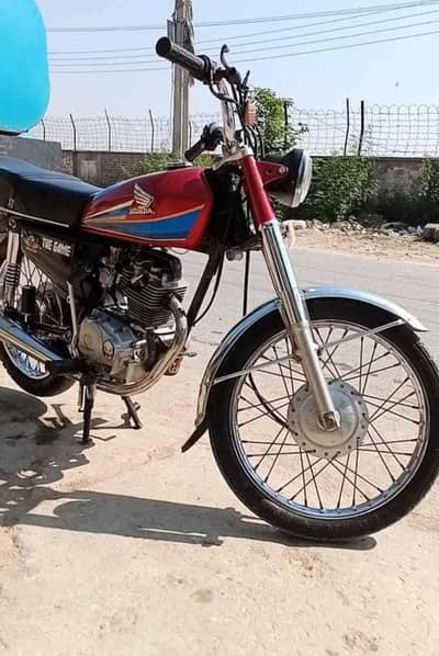 all okay bike red colour bike 2008 model Islamabad number