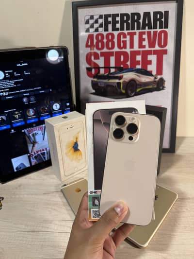 Iphone 16 pro 128gb PTA APPROVED  GNXT
