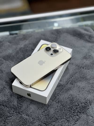 14 pro 256 gb pta approved 95% helath with box