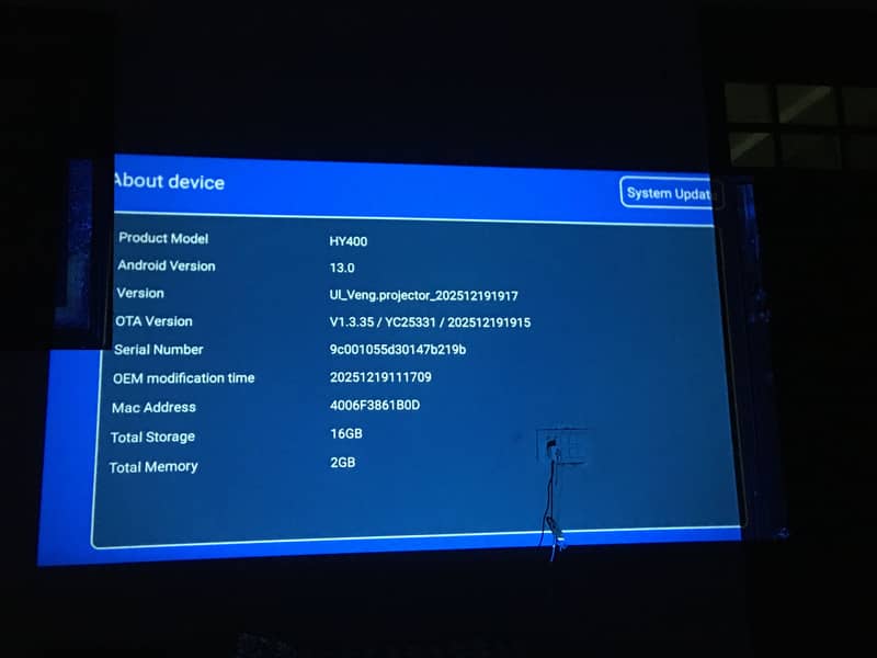 Android projector | portable projector | smart projector 3