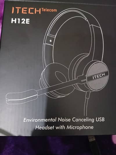 ITECH H12E NC headphone with box