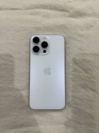 Apple iPhone 15 Pro Max Jv (White Titanium)