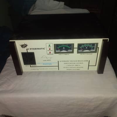 Stabimatic stabilizer automatic voltage regulator.