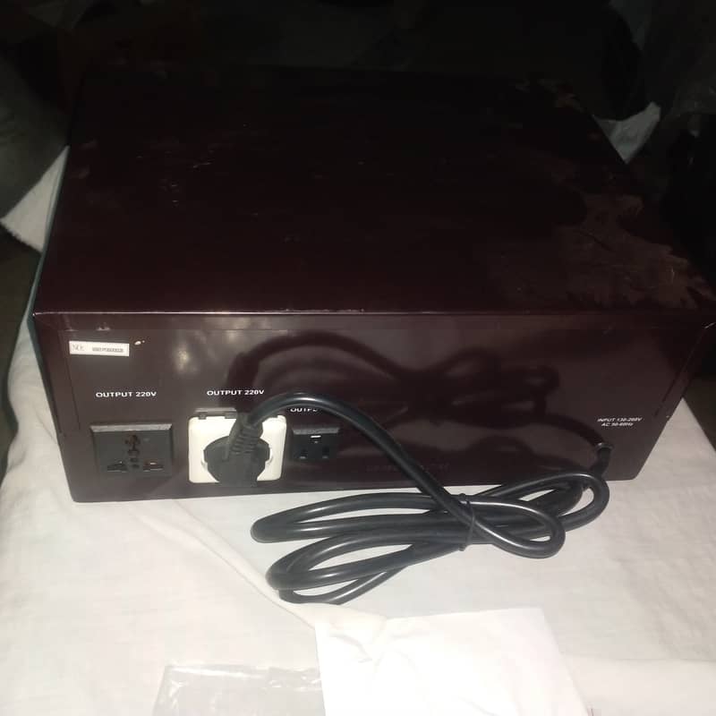 Stabimatic stabilizer automatic voltage regulator. 1