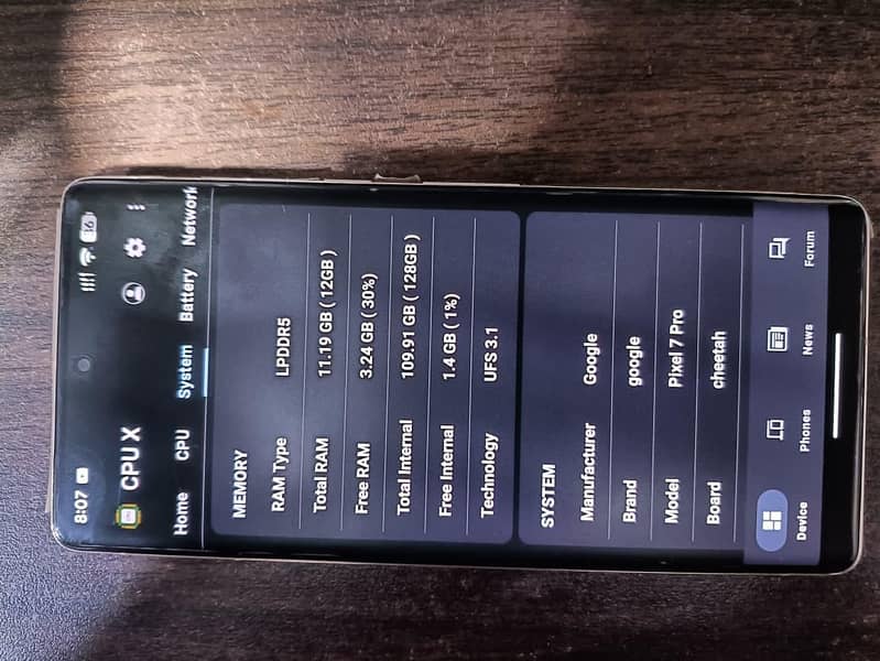 Google pixel 7 pro 11