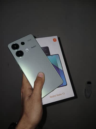 Redmi Note 13 with box charger 8/256