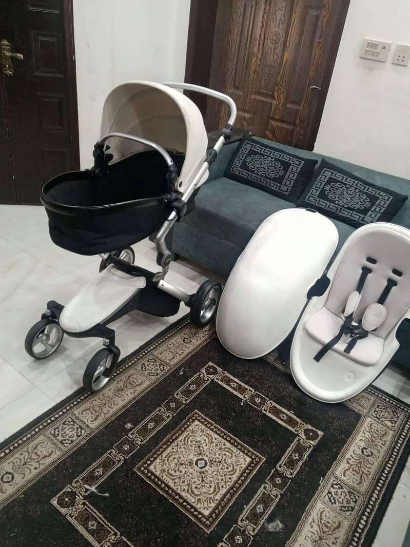 stroller+ carry cot 6
