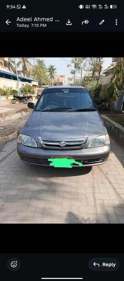 Suzuki cultus car for sale