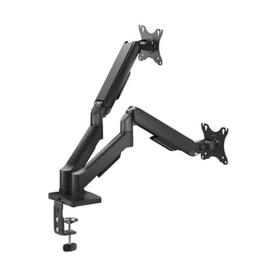 Monitor Arm Dual/Single Monitor VESA Desk Mount Gas Spring & Hydraulic
