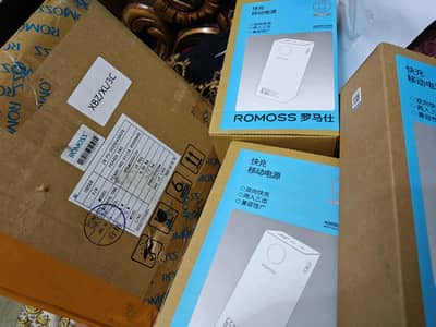 Fresh import 40000mah romoss 65watt best power bank box packed