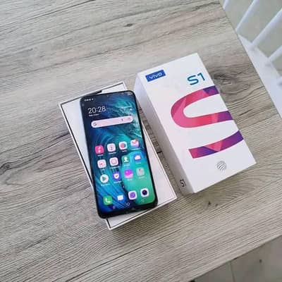 Vivo S1 4/128 GB full box for sale PTA approved