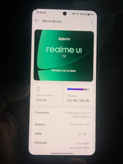 Realme gt 6 china Pta Approved