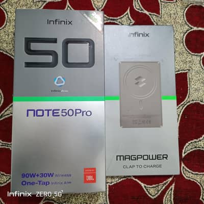 Infinite Note 50 Pro Box Open 100/100 12+12 GB ram 256GB
