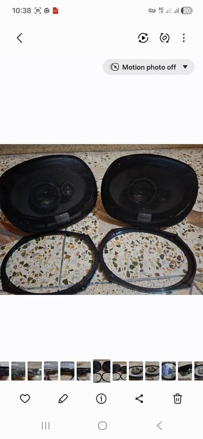 Kenwood 718 Speaker and Pioneer bluetooth player