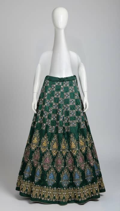 Ethnic Lehenga - Fully Embroidered